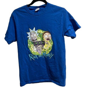 Rick & Morty Graphic T-shirt Sz Small